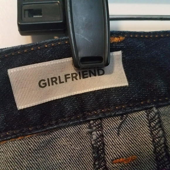 Torrid Girlfriend Handpainted Distressed Denim - Picture 3 of 8